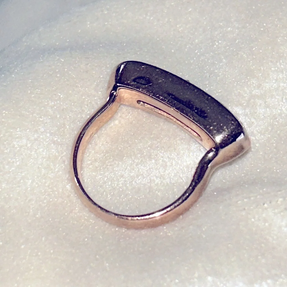 Diamond Monica Vander🌹Baja Rose Gold Ring🌹 - Picture 8 of 11